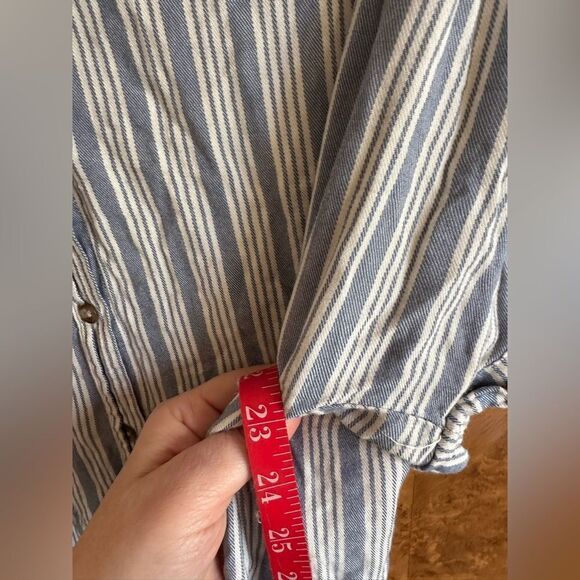 Striped Button-Up Shirt - Picture 3 of 6